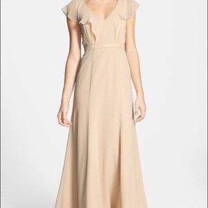 Jenny Yoo Cecilia Dress - Champagne Size 6
